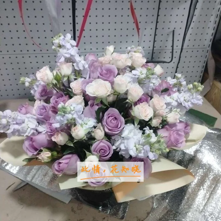 南平市第二医院附近花店送花实拍图