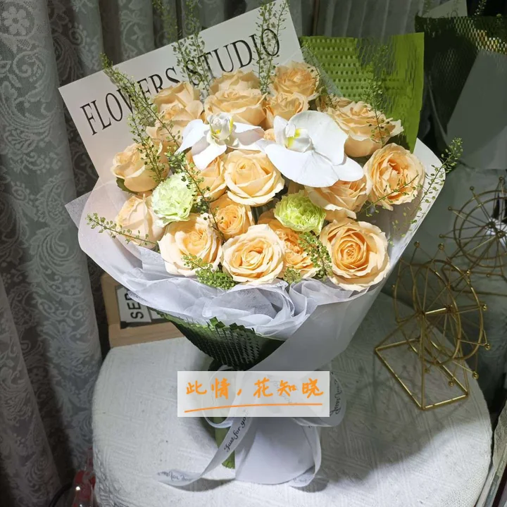 肇庆市第三人民医院附近花店送花实拍图
