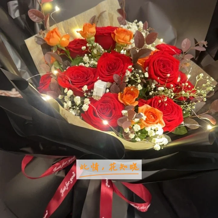 吉安市第三人民医院附近花店送花实拍图