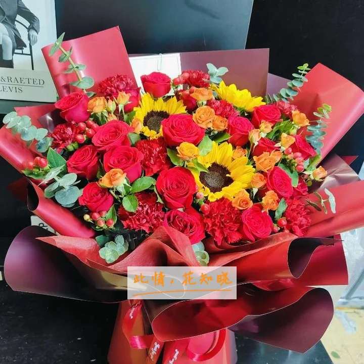 梧州市中西医结合医院附近花店送花实拍图
