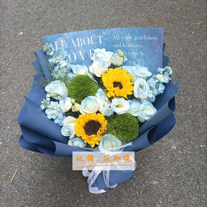 长春市第二医院附近花店送花实拍图