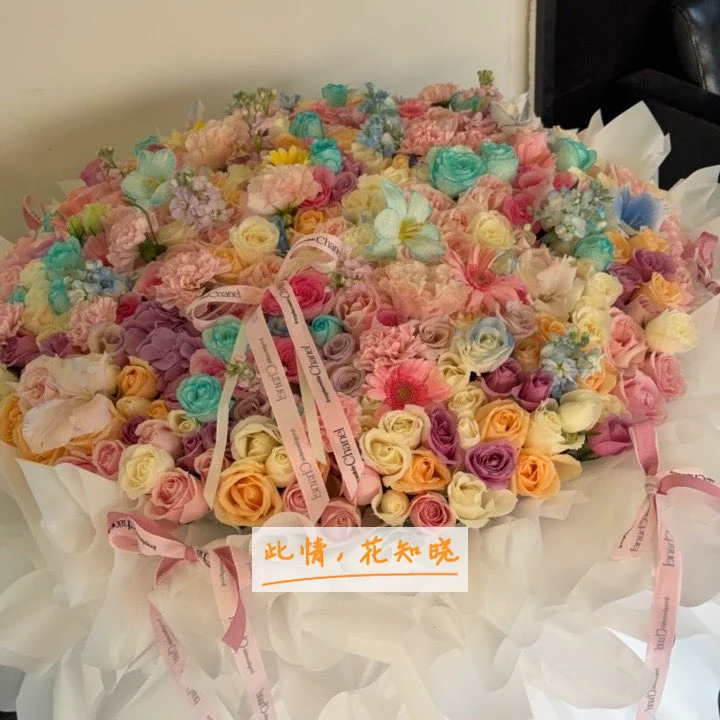 南昌大学上饶医院附近花店送花实拍图