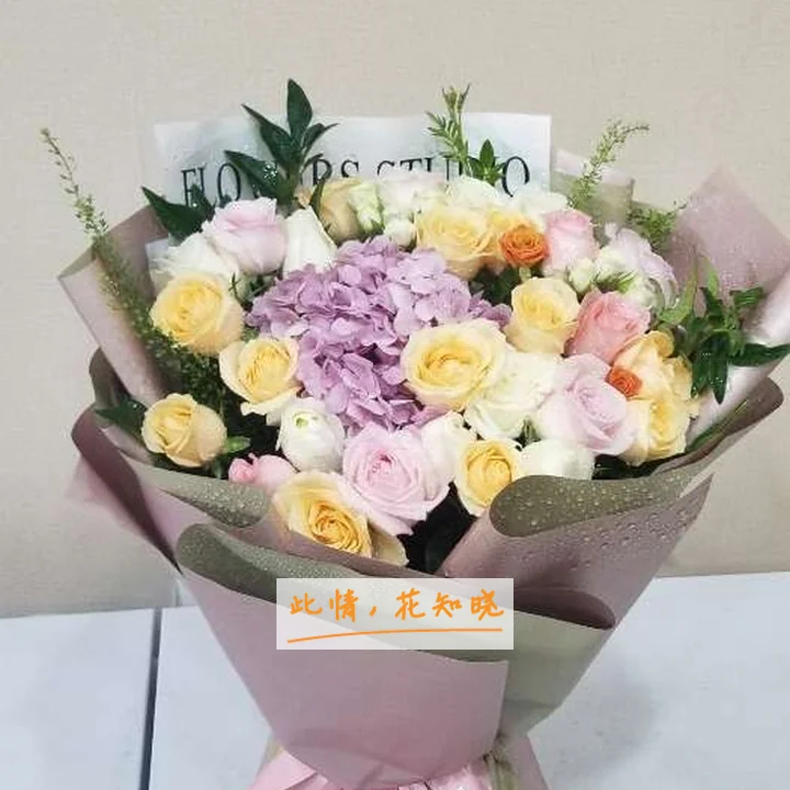 长春圣心医院附近花店送花实拍图