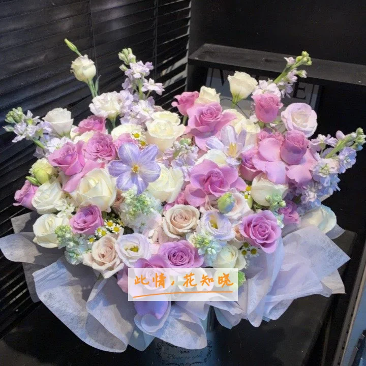 保定市第一中心医院附近花店送花实拍图