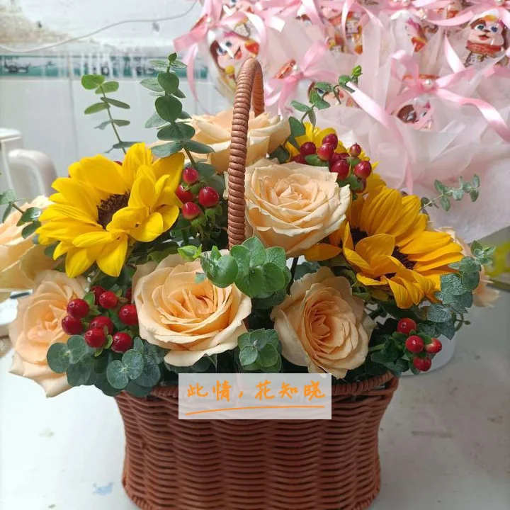 郑州第三人民医院附近花店送花实拍图