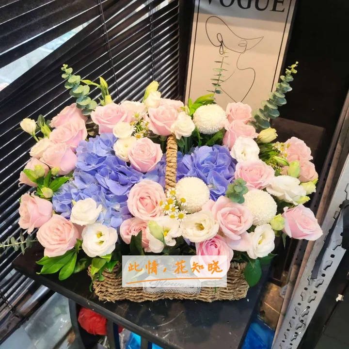应城人民医院附近花店送花实拍图