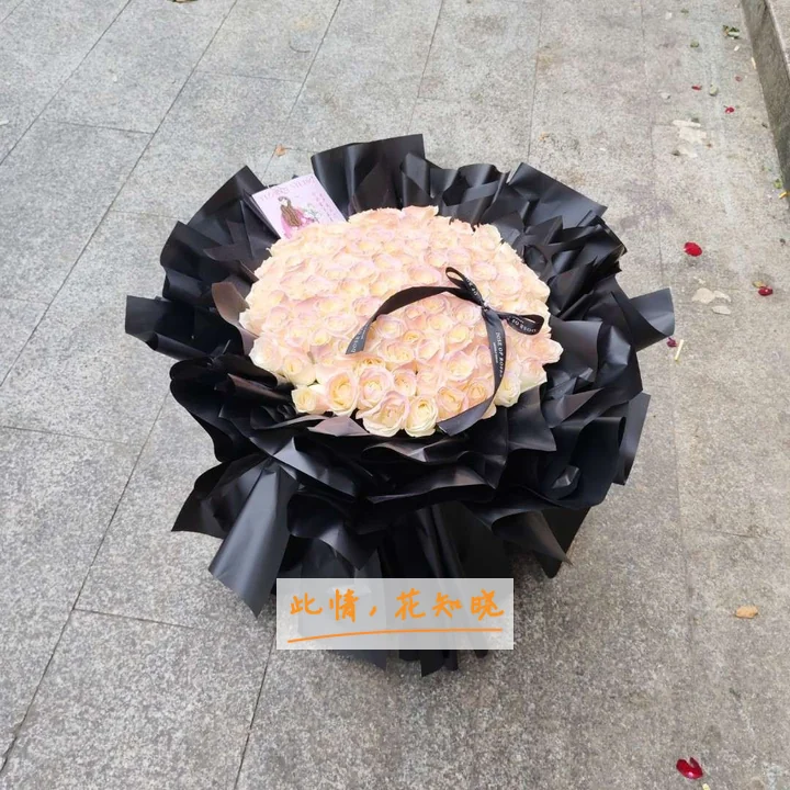 萍乡市第三人民医院附近花店送花实拍图