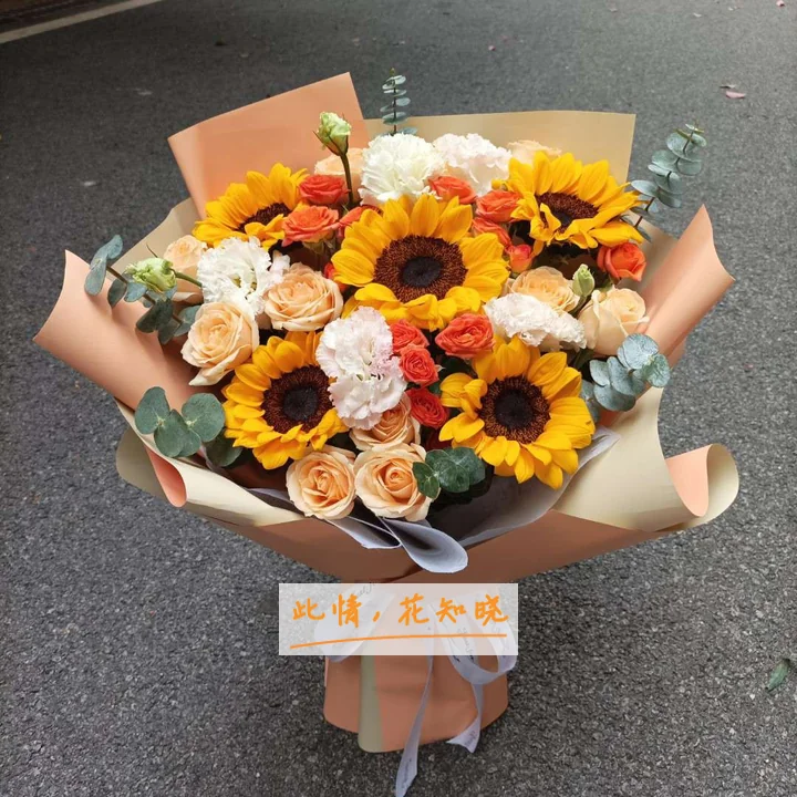 蚌埠医学院第三附属医院附近花店送花实拍图
