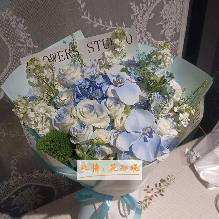 宁波市第六医院附近花店送花实拍图