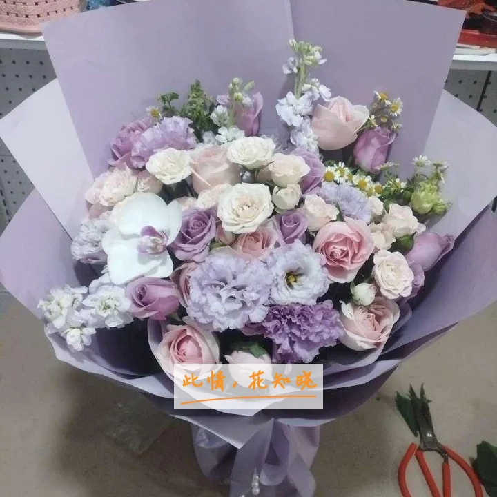 大港油田总医院附近花店送花实拍图