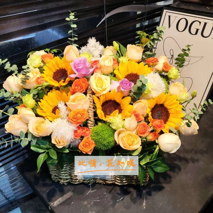 蜀尚蓉雅美容整形门诊部附近花店送花实拍图